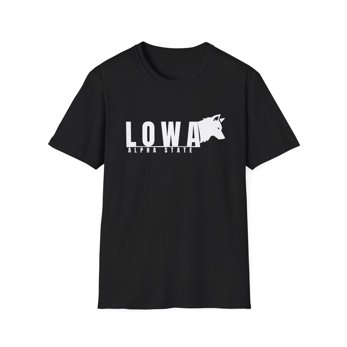 Iowa Alpha State T-Shirt — "Iowa" American style Tee
