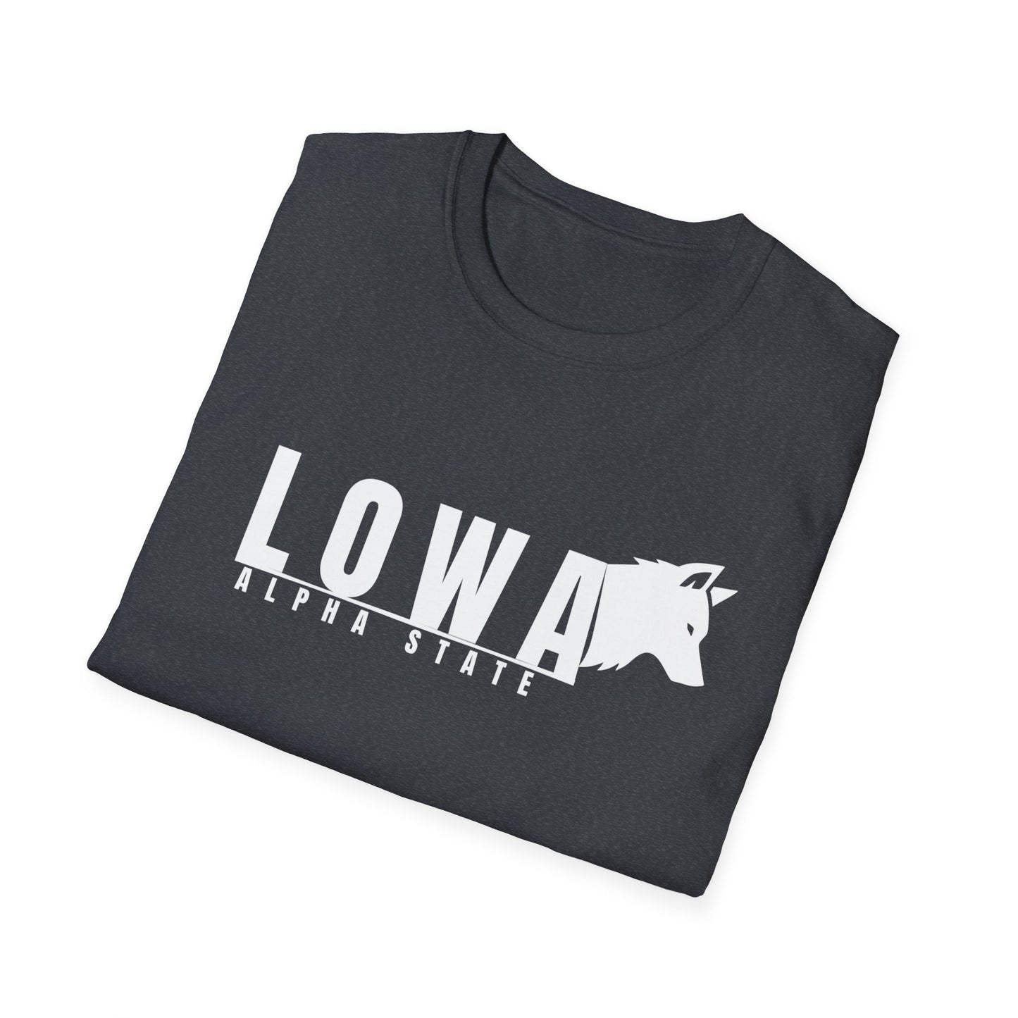 Iowa Alpha State T-Shirt — "Iowa" American style Tee