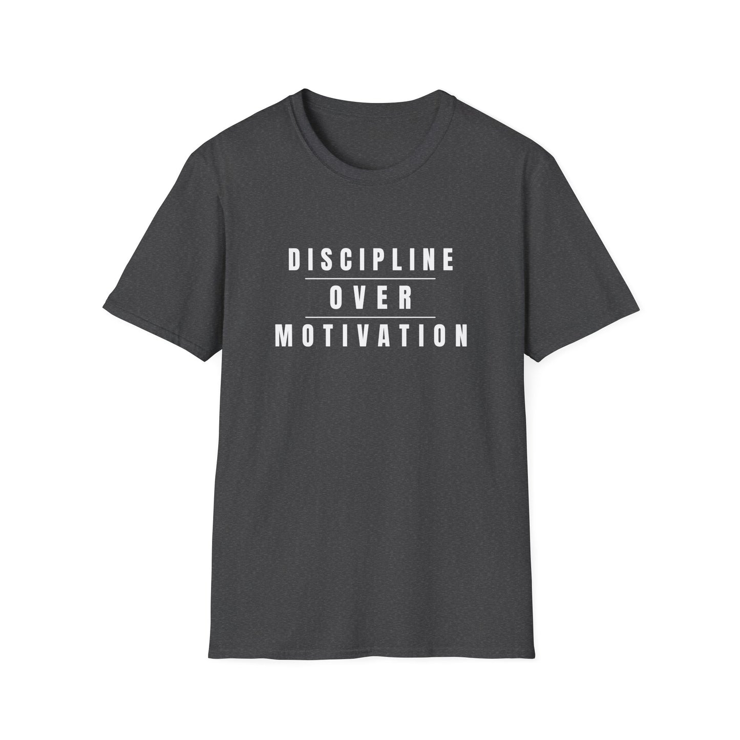 Discipline Over Motivation T-Shirt - Unisex t-shirt