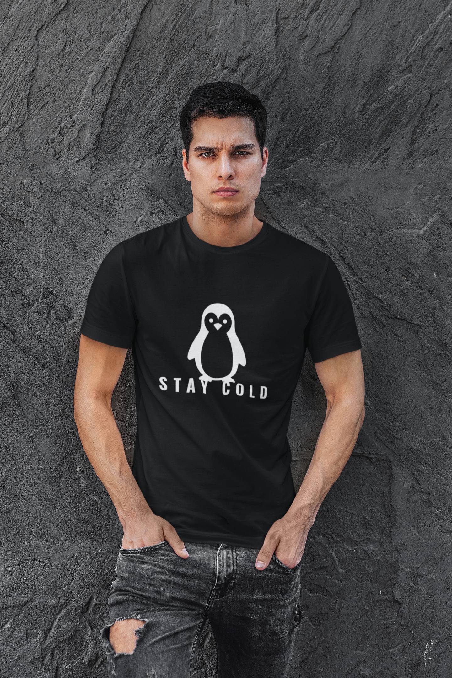 Stay Cold™ – Black Edition- Unisex T-Shirt