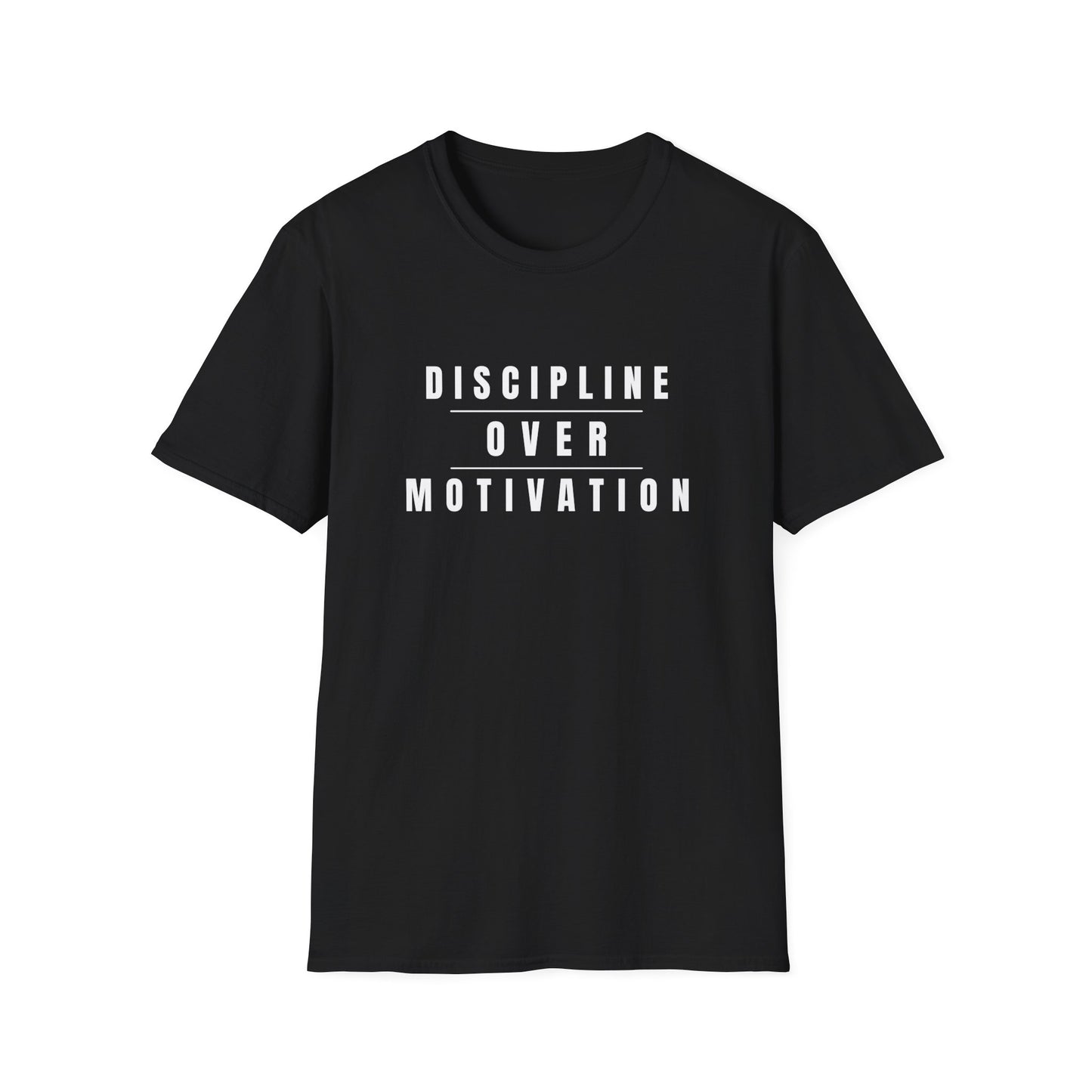 Discipline Over Motivation T-Shirt - Unisex t-shirt