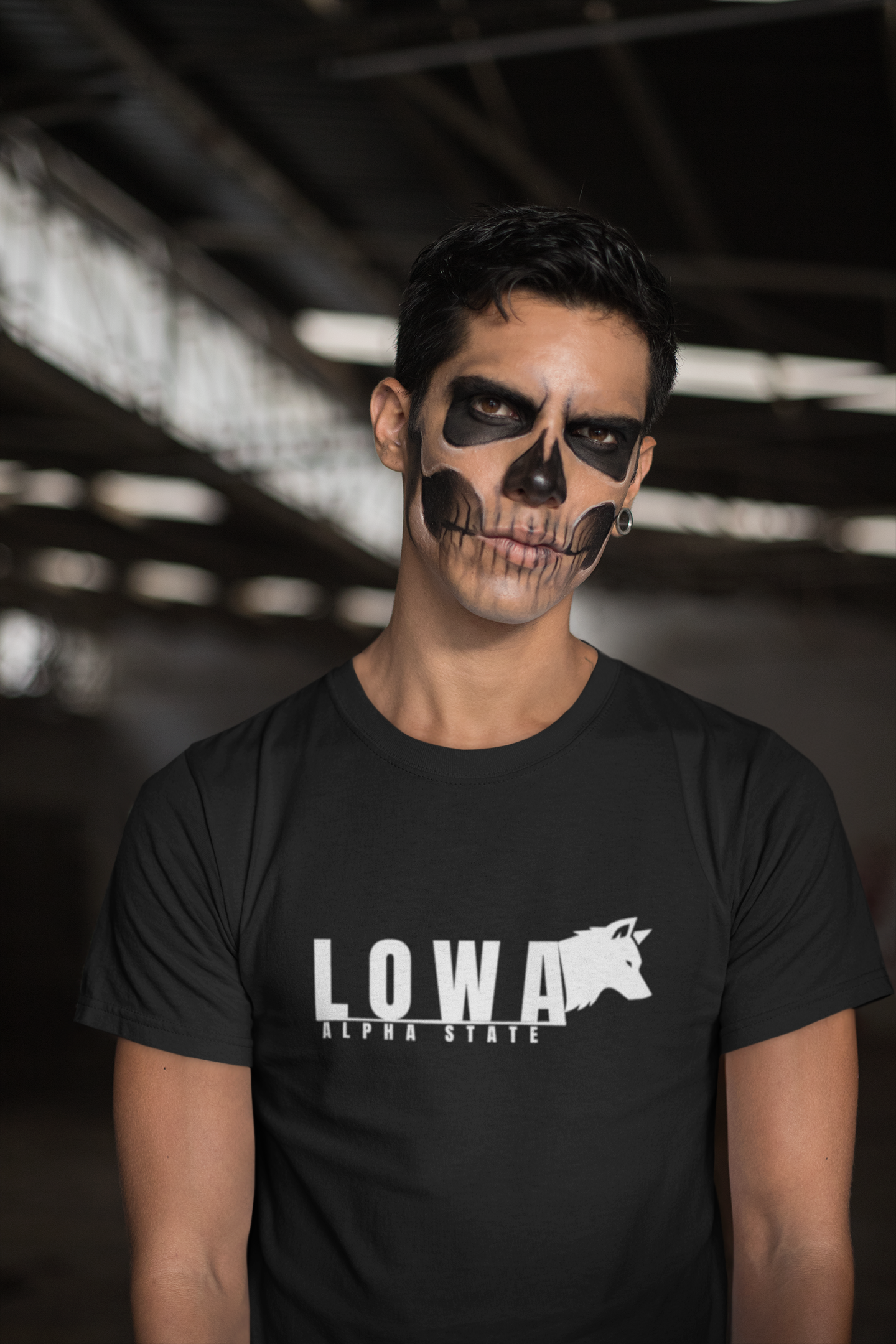 Iowa Alpha State T-Shirt — "Iowa" American style Tee