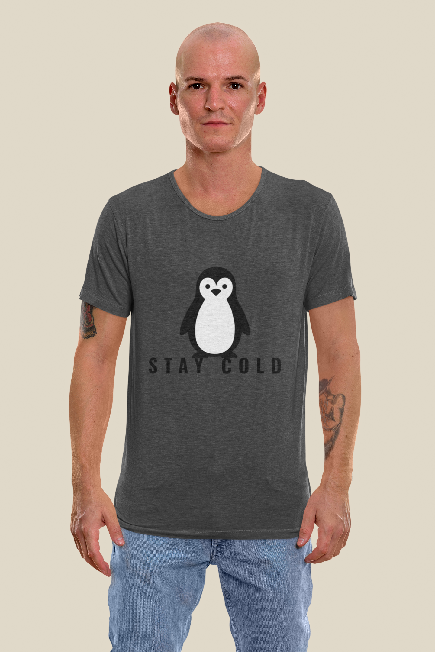 Stay Cold Penguin T-Shirt — Stay Cold™ – Unisex T-Shirt