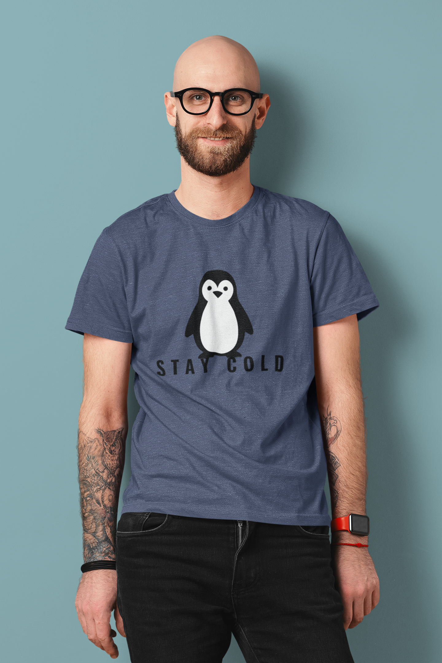 Stay Cold Penguin T-Shirt — Stay Cold™ – Unisex T-Shirt