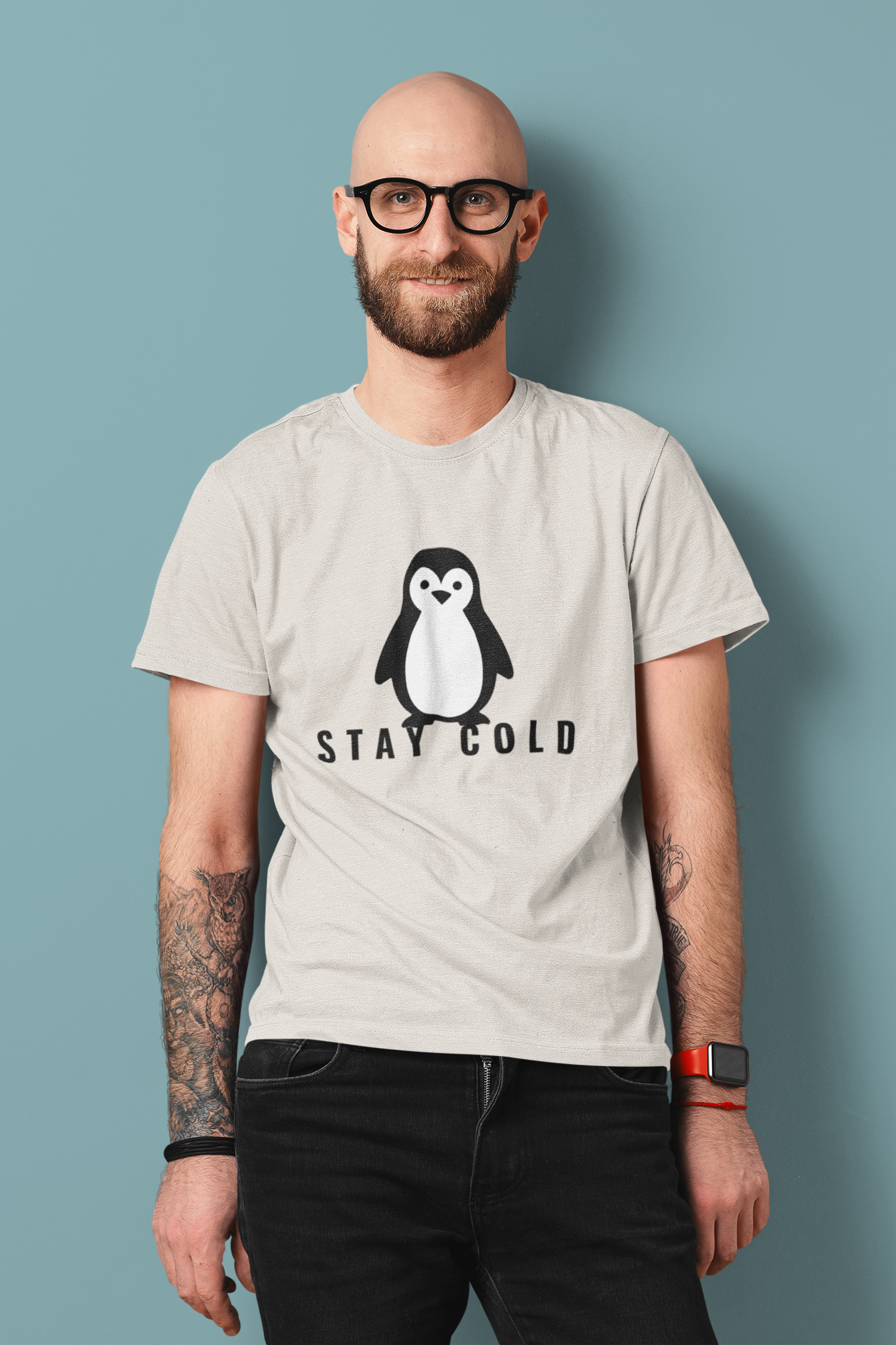Stay Cold Penguin T-Shirt — Stay Cold™ – Unisex T-Shirt