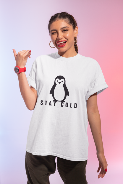 Stay Cold Penguin T-Shirt — Stay Cold™ – Unisex T-Shirt