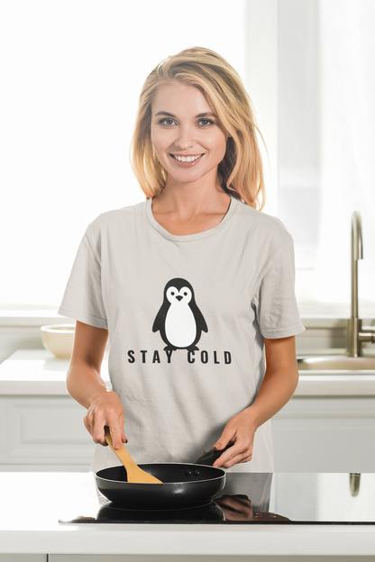 Stay Cold Penguin T-Shirt — Stay Cold™ – Unisex T-Shirt