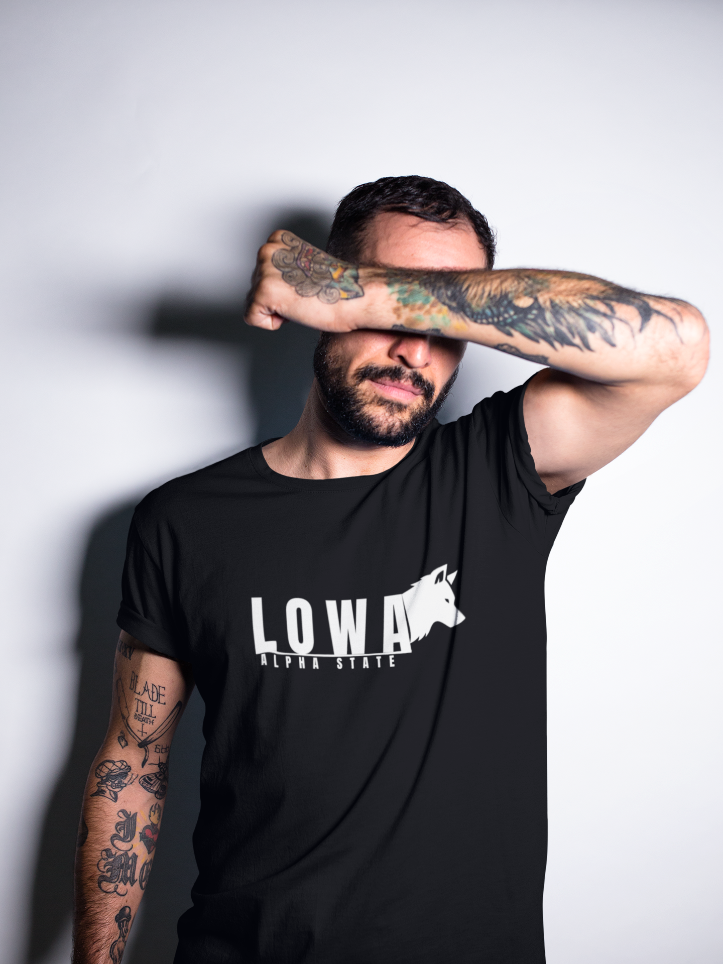 Iowa Alpha State T-Shirt — "Iowa" American style Tee